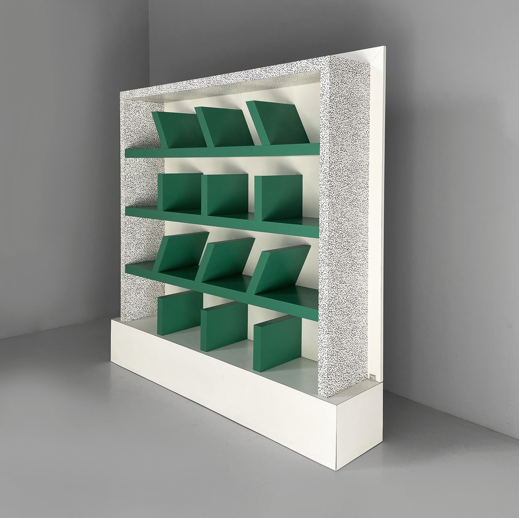 Libreria Suvretta di Ettore Sottsass per Memphis, 1981
