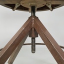 Sedia in legno e metallo, 1940 ca. 