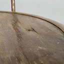 Sedia in legno e metallo, 1940 ca. 