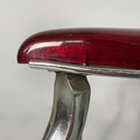 Sgabello in bachelite e metallo, 1930 ca.