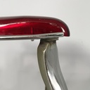 Sgabello in bachelite e metallo, 1930 ca.