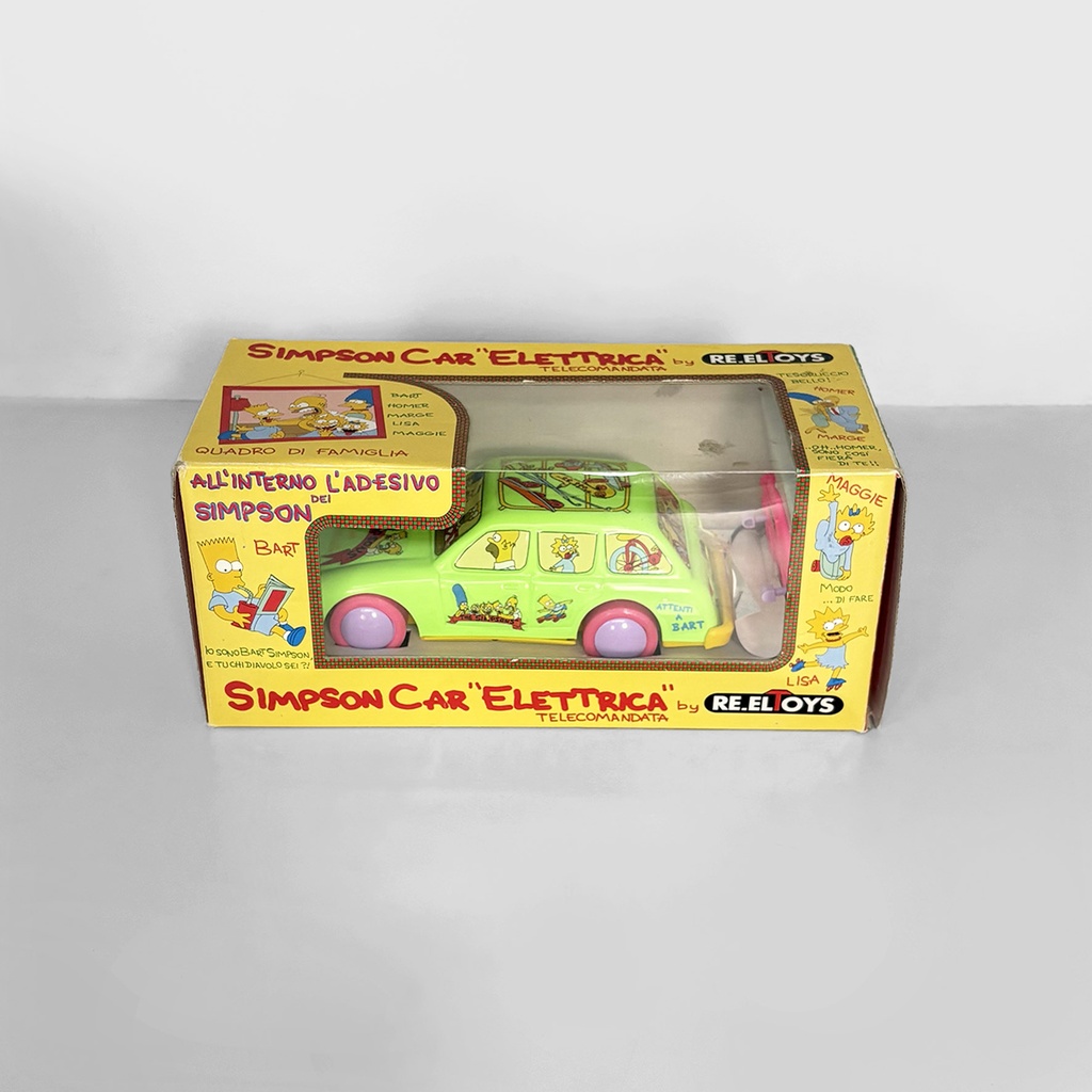 Modellino automobile Simpson Car Elettrica, 1990 ca.