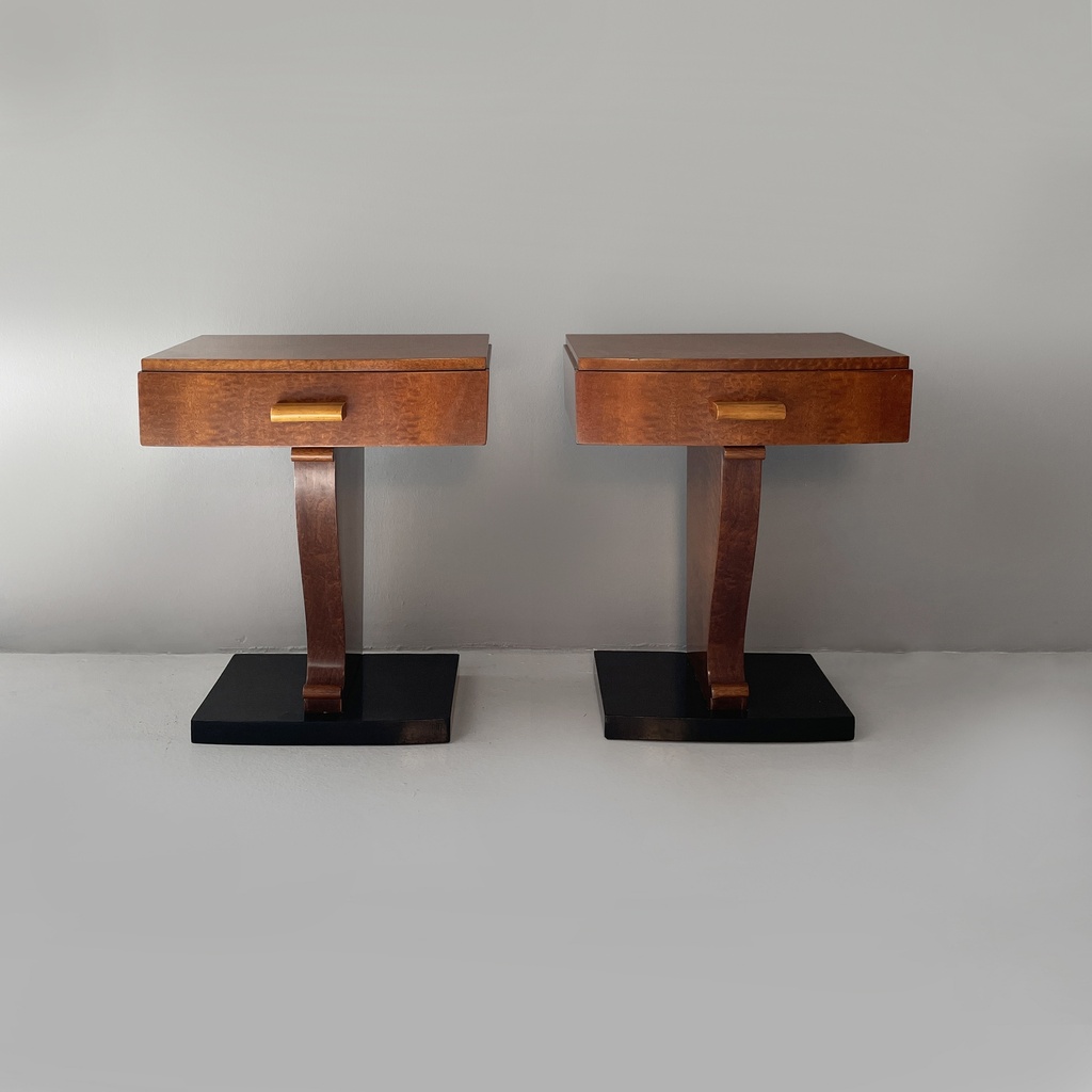 Comodini in legno, 1930 ca.