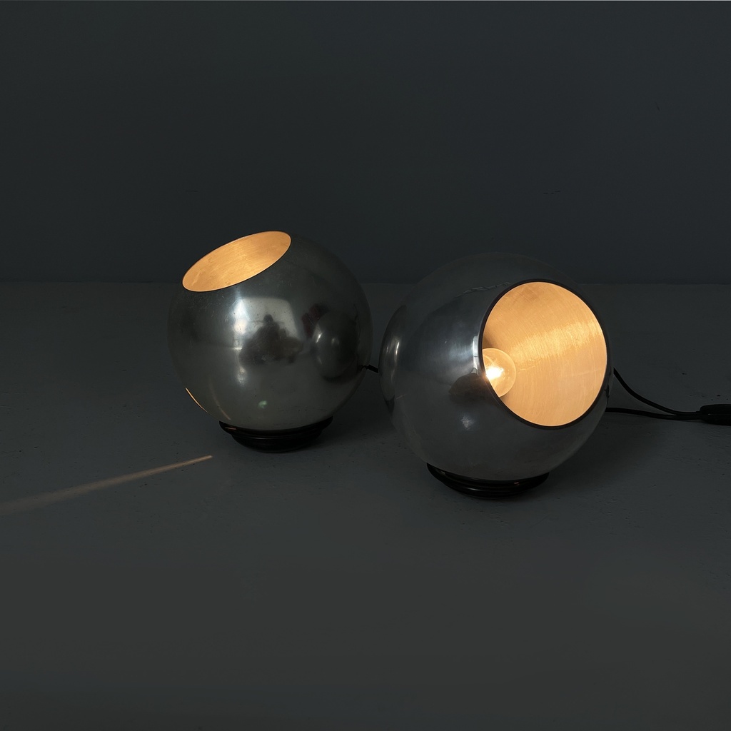 Lampade da tavolo 586 di Gino Sarfatti per Arteluce, 1960 ca.