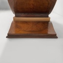 Tavolo da pranzo in vetro e legno, 1930 ca.
