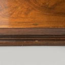 Tavolo da pranzo in vetro e legno, 1930 ca.