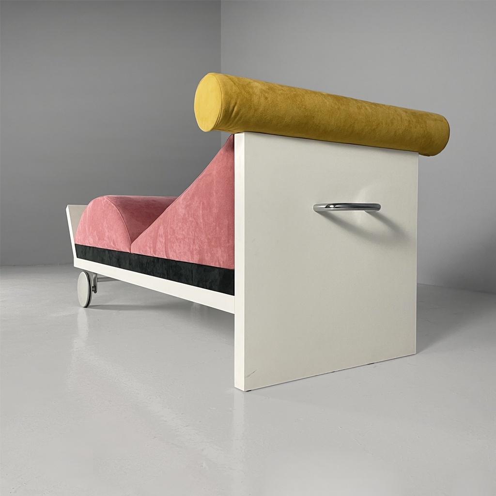 Chaise longue Juan di Marco Zanini per Memphis, 1987 
