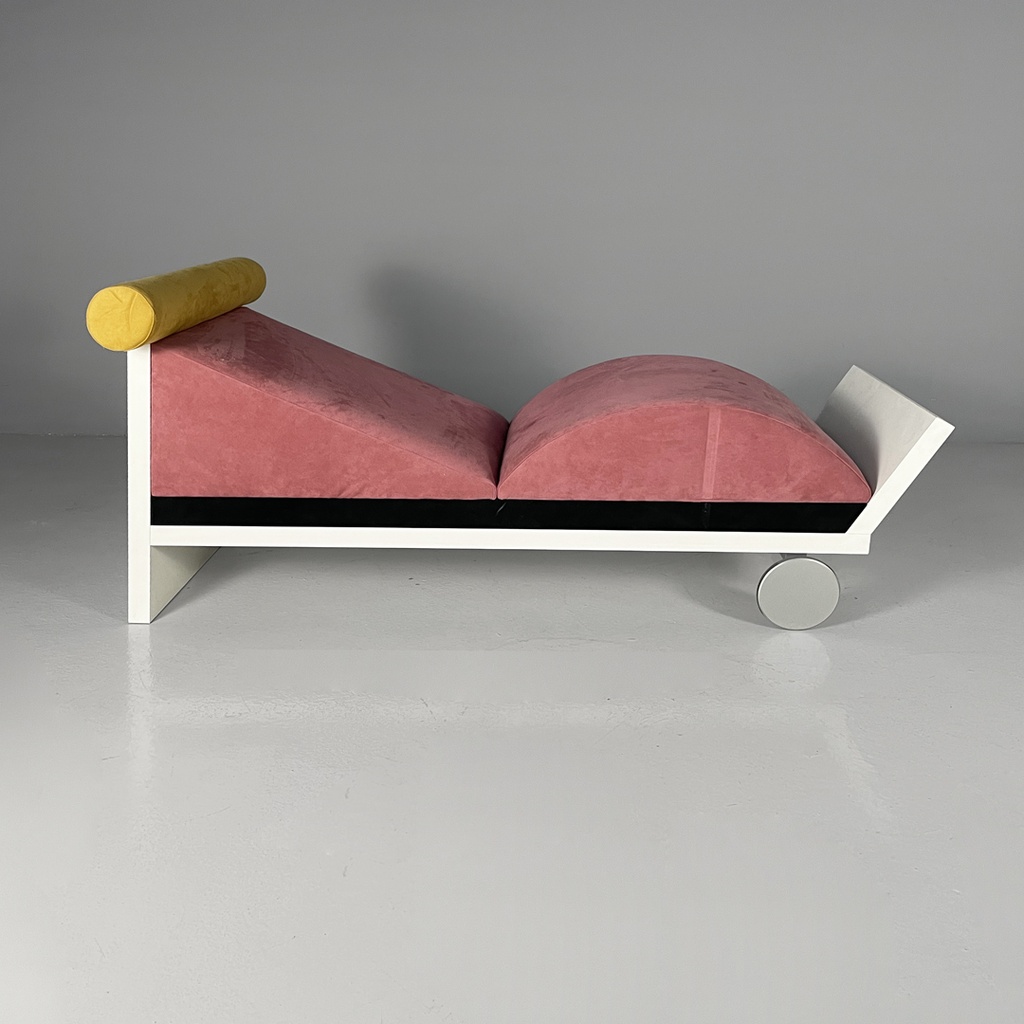 Chaise longue Juan di Marco Zanini per Memphis, 1987 
