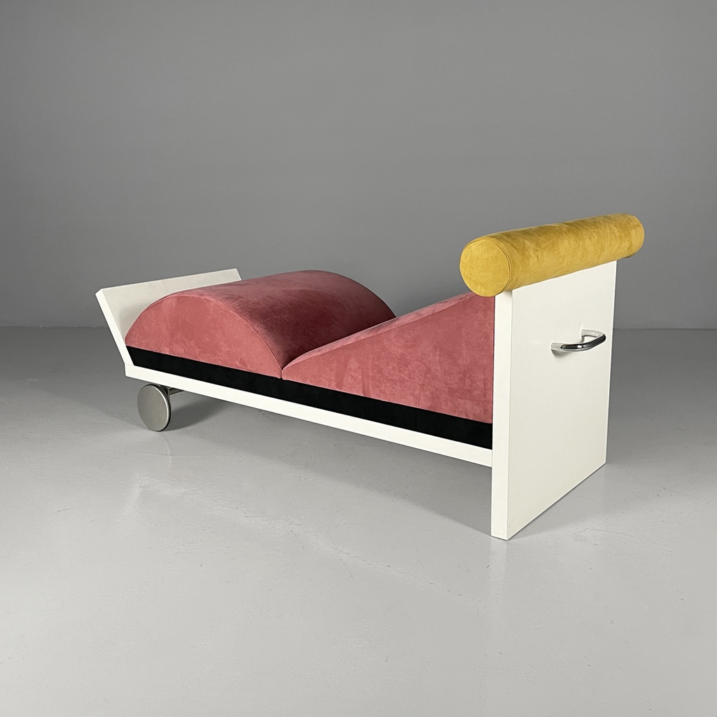 Chaise longue Juan di Marco Zanini per Memphis, 1987 
