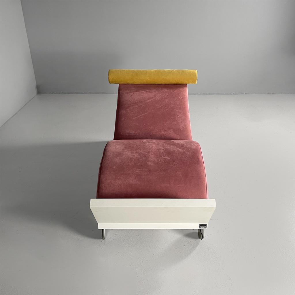 Chaise longue Juan di Marco Zanini per Memphis, 1987 