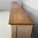 Cassettiera in legno e vetro, 1930 ca.