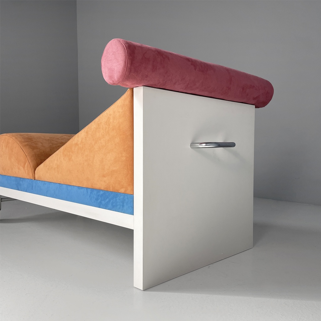Chaise longue Juan di Marco Zanini per Memphis, 1987 