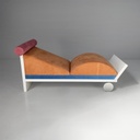 Chaise longue Juan di Marco Zanini per Memphis, 1987 