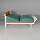 Chaise longue Juan di Marco Zanini per Memphis, 1987 