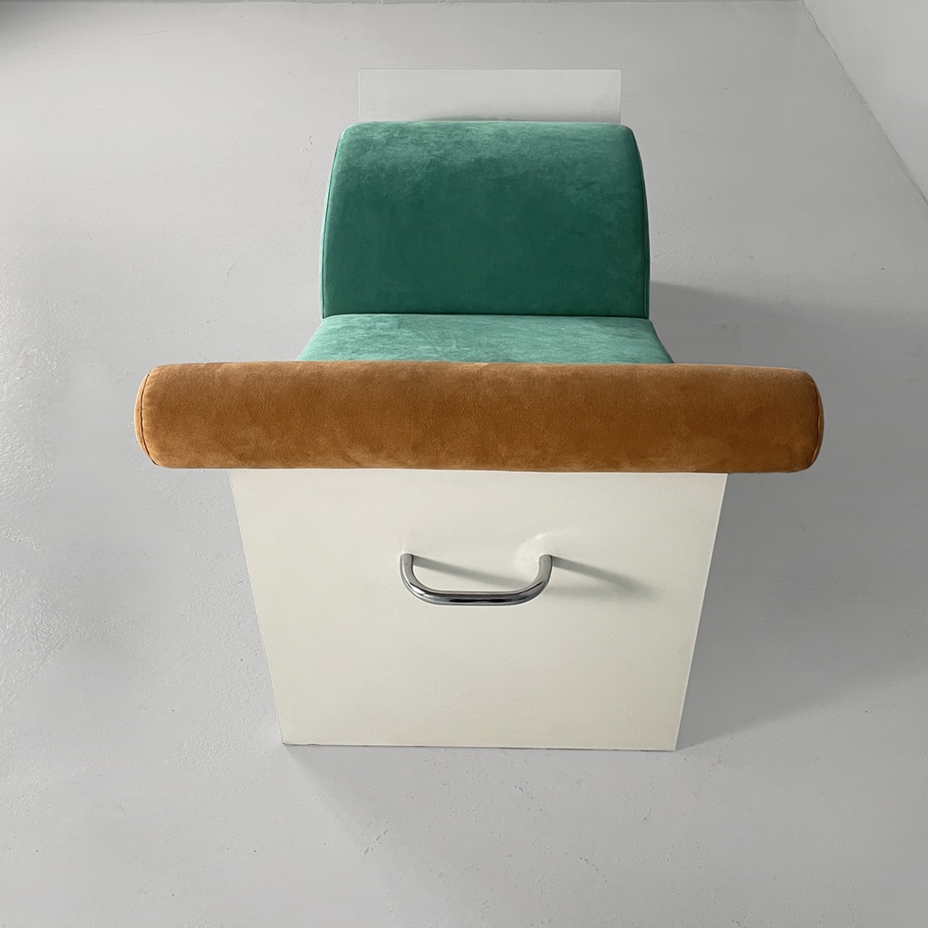 Chaise longue Juan di Marco Zanini per Memphis, 1987 