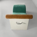 Chaise longue Juan di Marco Zanini per Memphis, 1987 