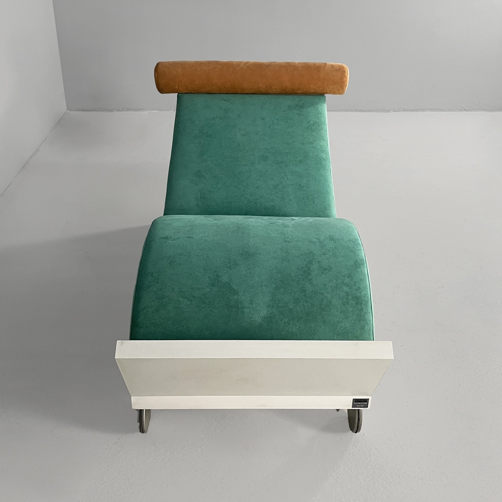 Chaise longue Juan di Marco Zanini per Memphis, 1987 