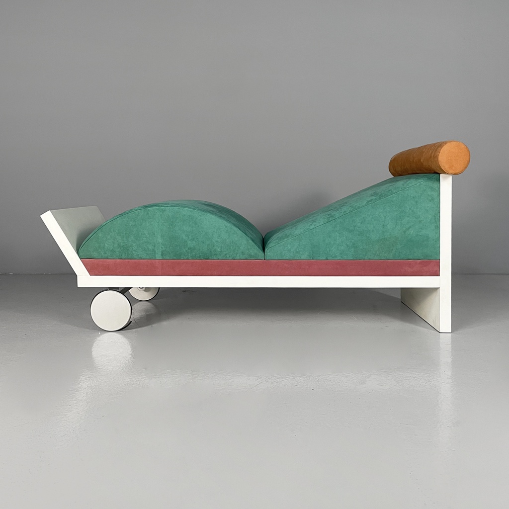 Chaise longue Juan di Marco Zanini per Memphis, 1987 