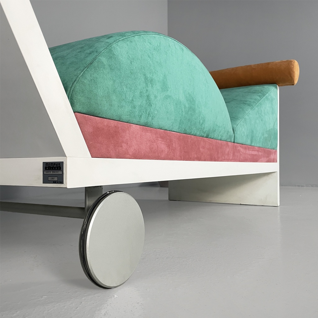 Chaise longue Juan di Marco Zanini per Memphis, 1987 