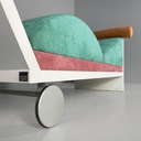 Chaise longue Juan di Marco Zanini per Memphis, 1987 