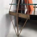 Letto con comodini e lampade di Arredamenti Dell'Orso, 1950 ca.