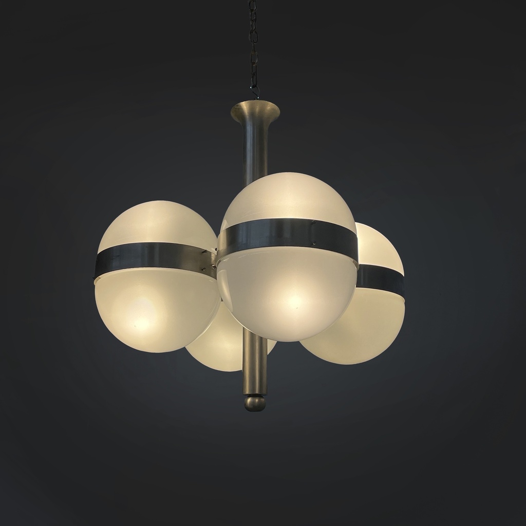 Lampadario Tetraclio di Sergio Mazza per Artemide, 1960 ca.
