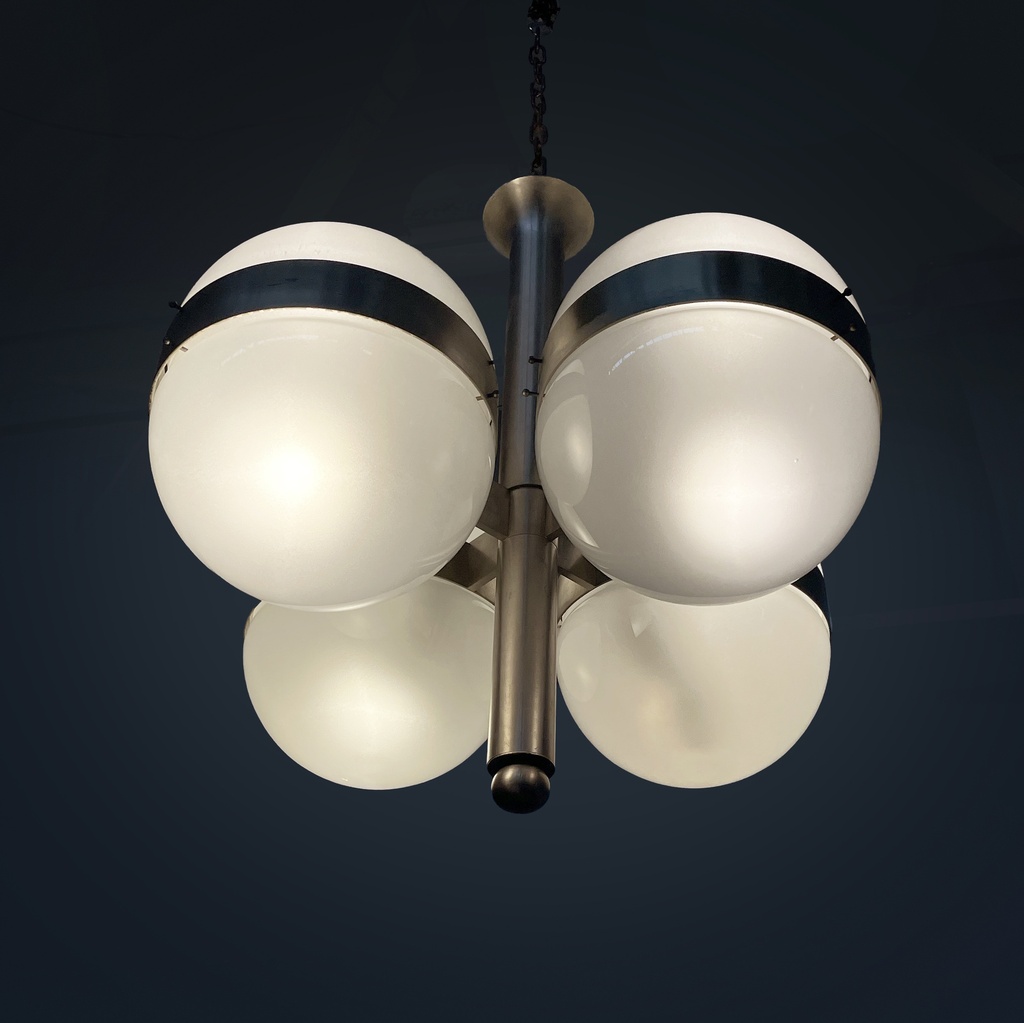 Lampadario Tetraclio di Sergio Mazza per Artemide, 1960 ca.