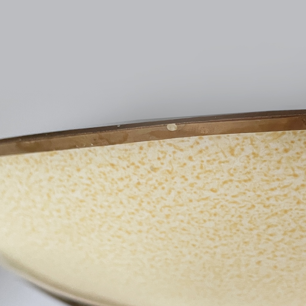 Lampadario in vetro e ottone, 1950 ca.