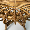 Sgabelli in rattan, 1960 ca.