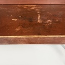 Panca in legno rosso, 1930 ca.