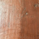 Panca in legno rosso, 1930 ca.