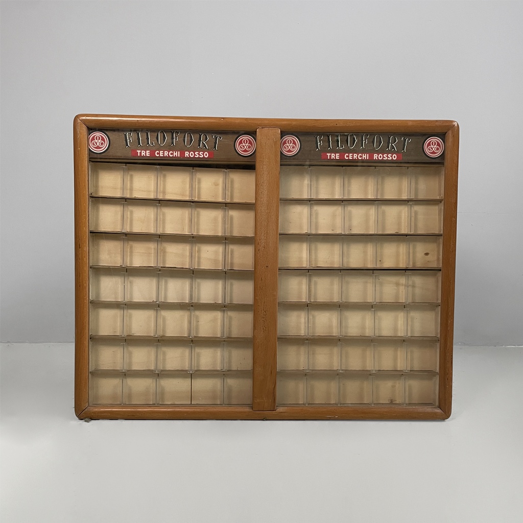 Cassettiera da cucito Filofort in legno, 1960 ca.