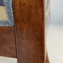 Sedie in legno e tessuto, metà 1800 ca.