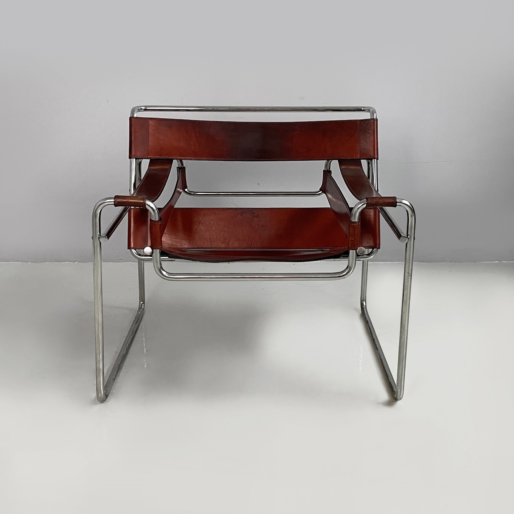 Poltrona Wassily di Marcel Breuer per Gavina, 1960 ca. 
