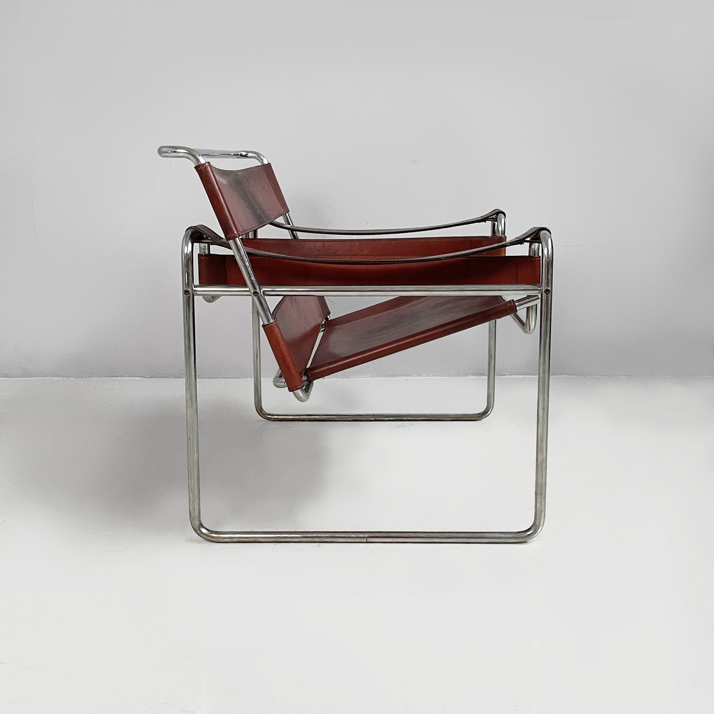 Poltrona Wassily di Marcel Breuer per Gavina, 1960 ca. 