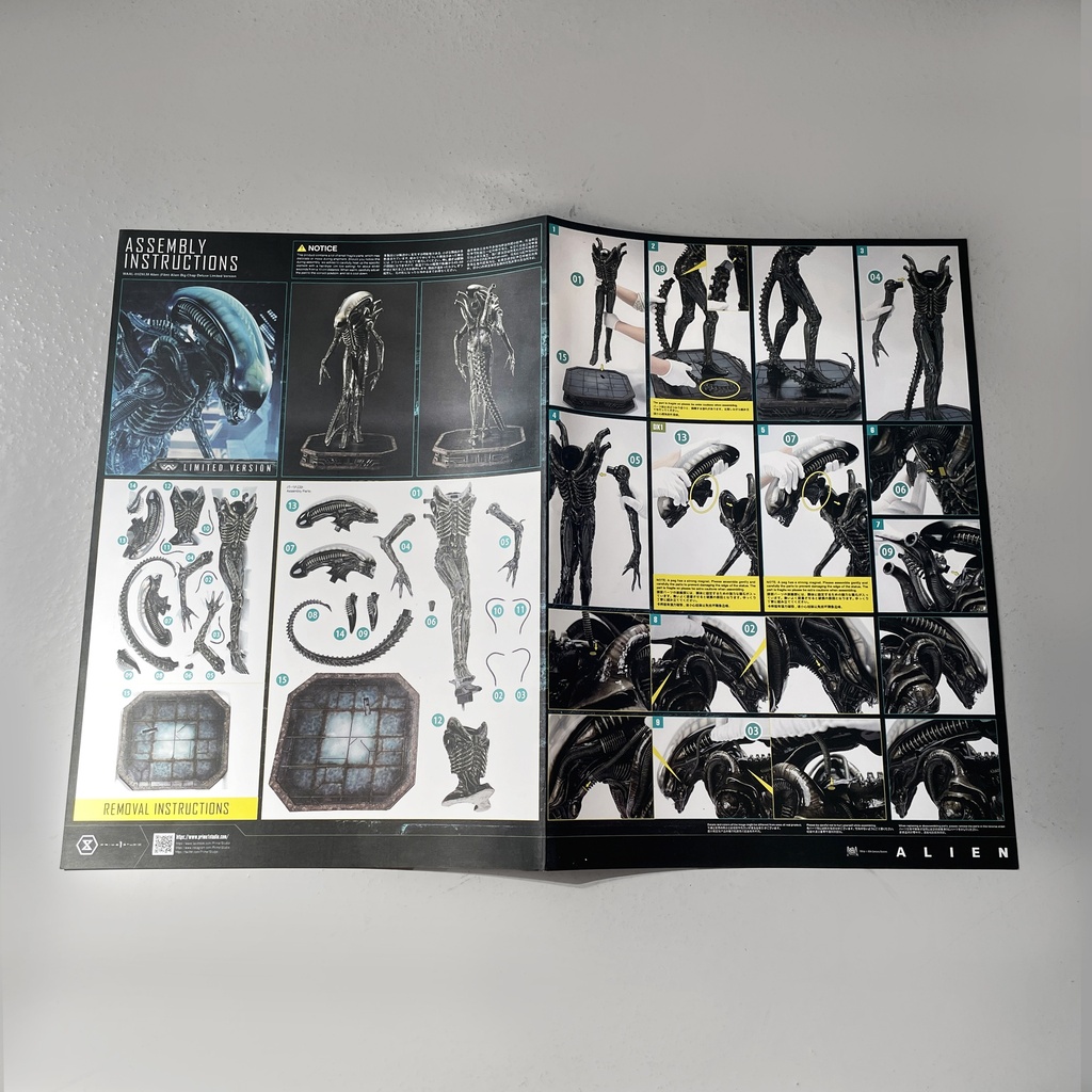 Figure Alien Big Chap Limited Edition di Prime 1 Studio, 1990-2000 ca.
