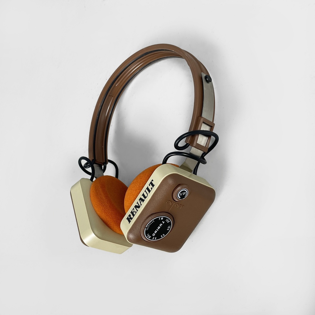 Cuffie per radio Renault Sound Radio, 1980 ca.