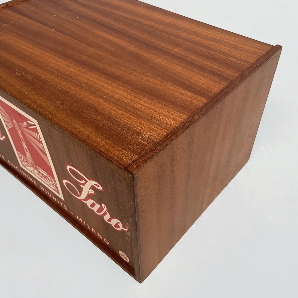 Cassettiere da cucino Seta Faro in legno, 1960 ca. 