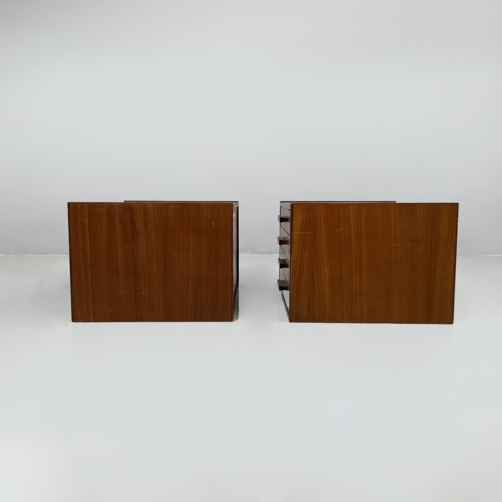 Cassettiere da cucino Seta Faro in legno, 1960 ca. 