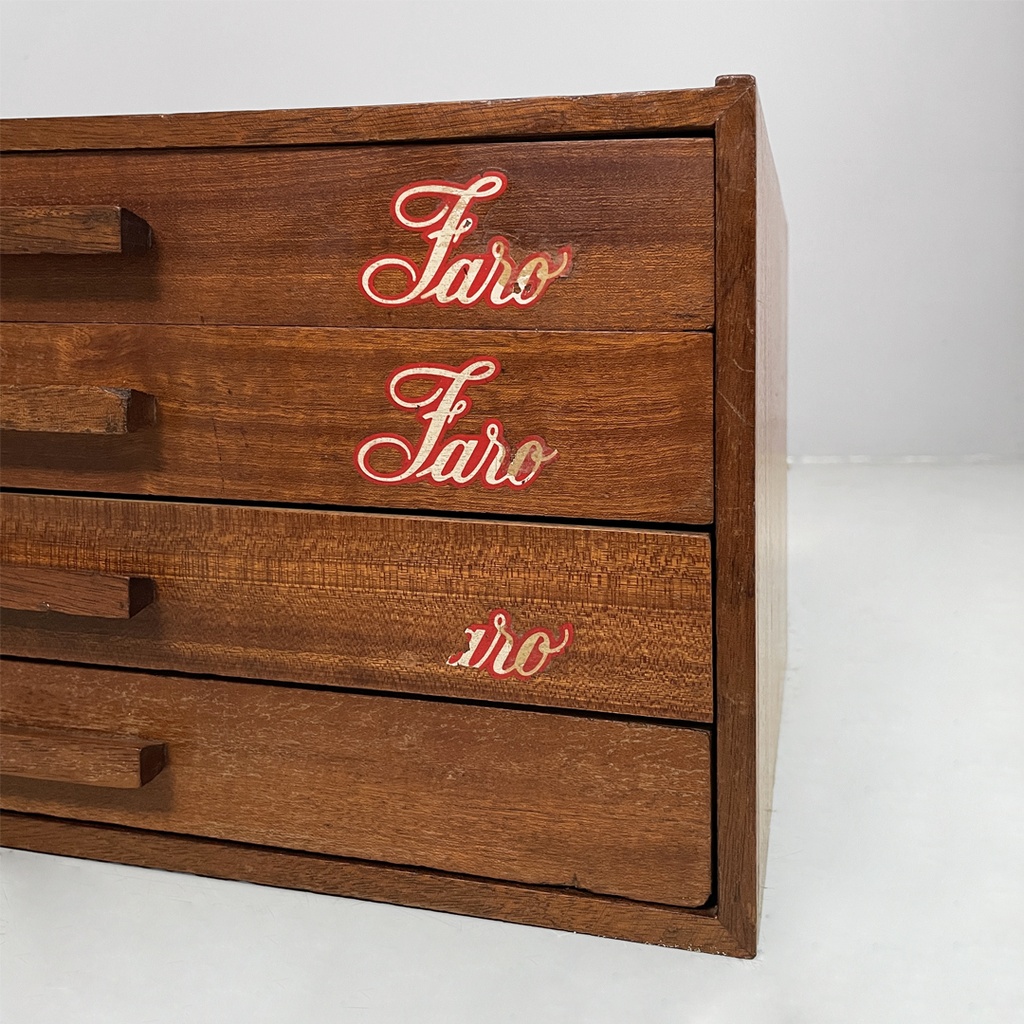 Cassettiere da cucino Seta Faro in legno, 1960 ca. 