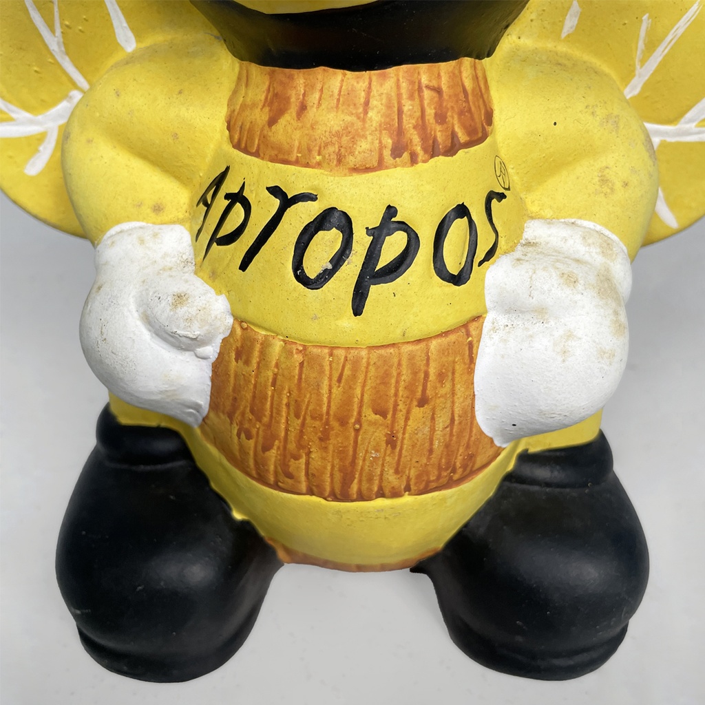 Scultura in terracotta di Apropos, 1980 ca. 