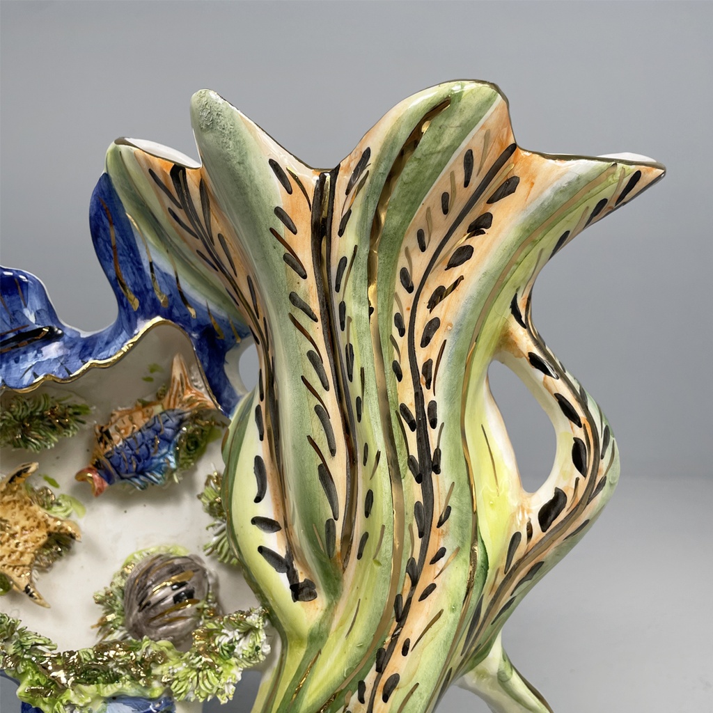Vaso in ceramica smaltata, 1960 ca. 