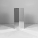 Colonna espositiva specchiata, 1980 ca