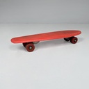 Skateboard in plastica e metallo di Roller Derby, 1970 ca. 