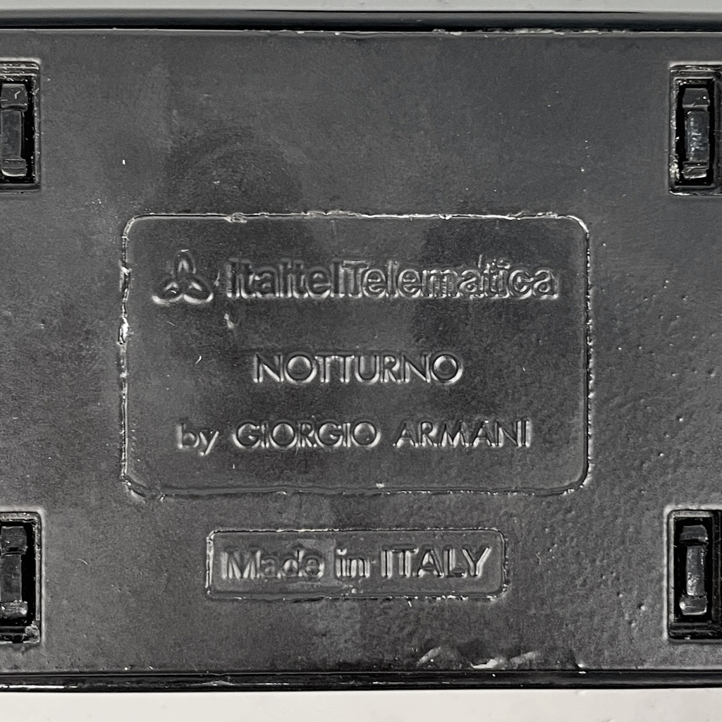 Telefono Notturno di Giorgio Armani, 1980 ca.