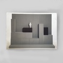 Mobile da parete Grande Piatto di Andrea Branzi per Design Gallery Milano, 1991