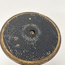 Fermaporta in ottone, 1950 ca.