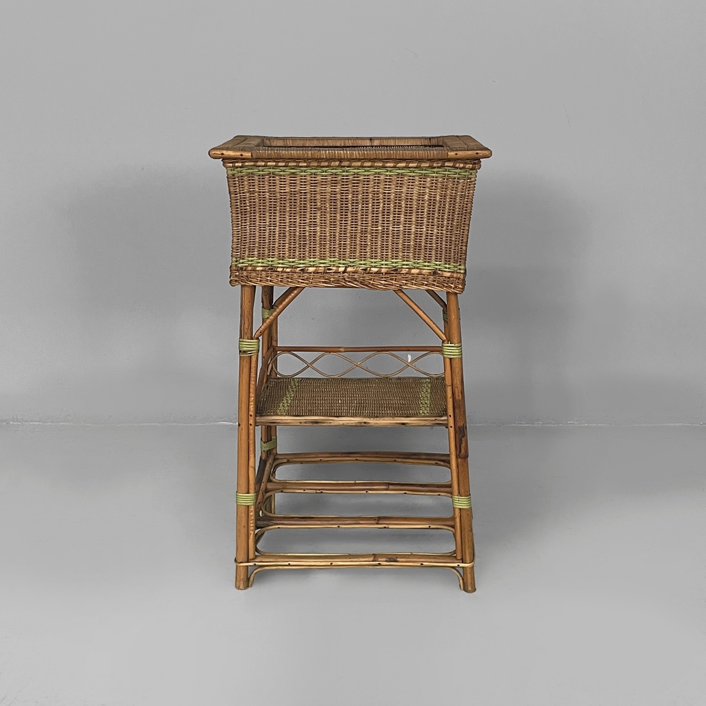 Contenitore in rattan, 1930 ca.