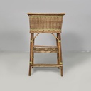 Contenitore in rattan, 1930 ca.