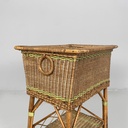 Contenitore in rattan, 1930 ca.